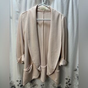 Frenchmauve Melanie Knit Tunic Blazer